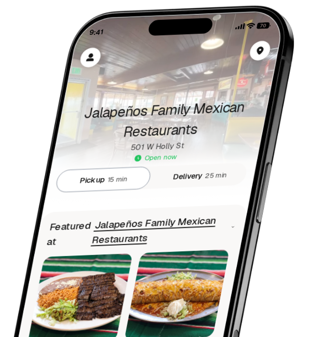 Jalapeños Family Mexican Restaurants app preview