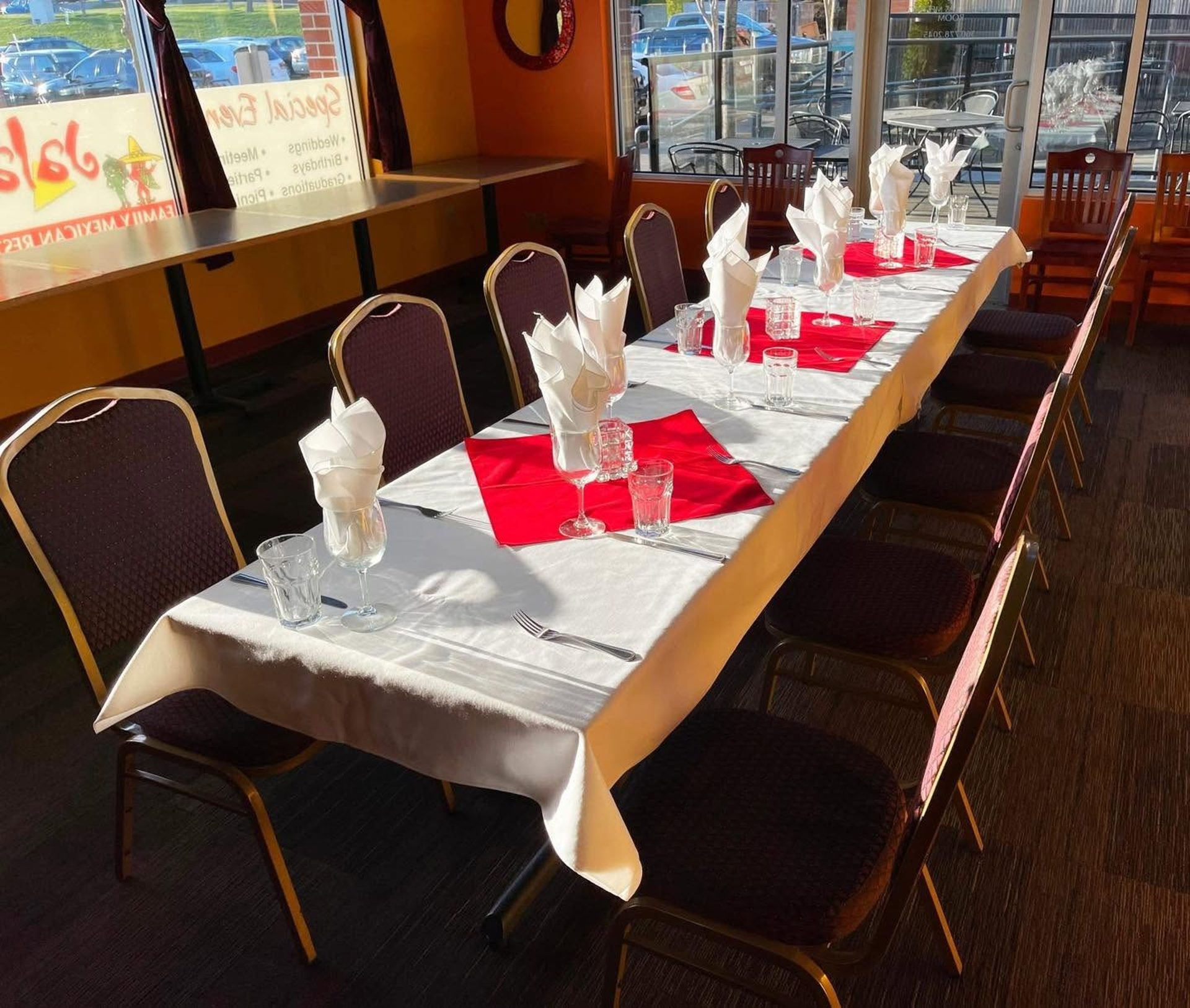 Private Banquet Room Available!