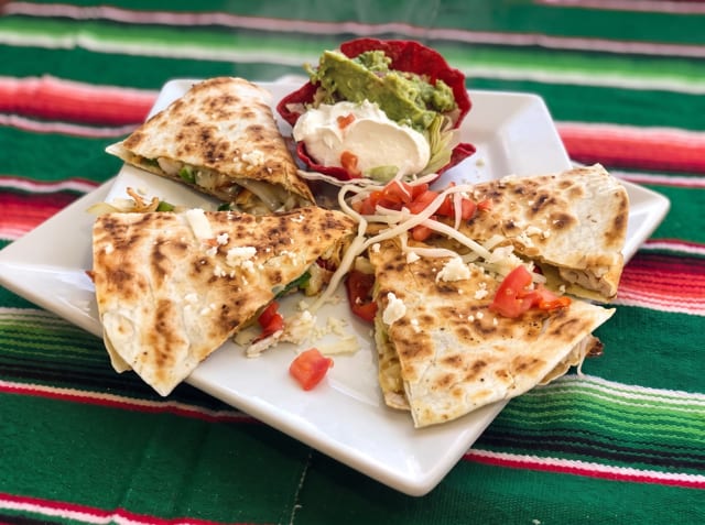 Quesadillas.