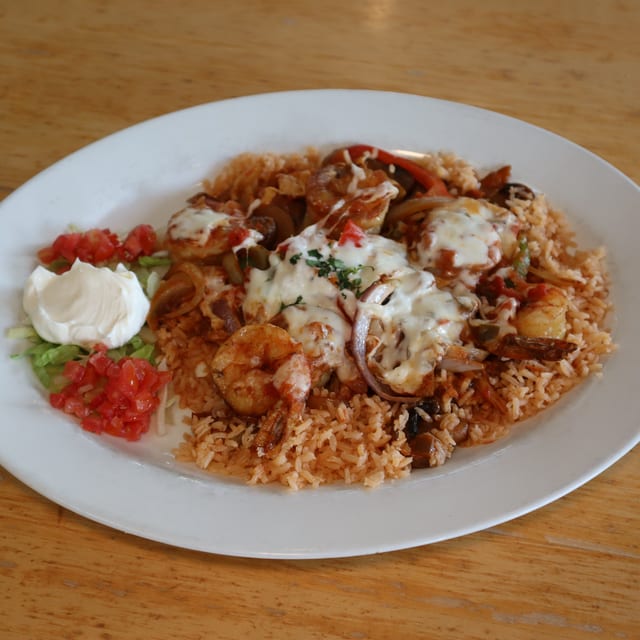 Arroz con Camarones.
