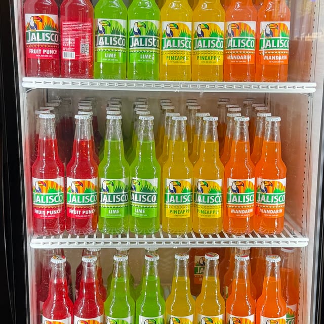 Mexican Bottled Sodas.