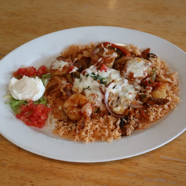 Arroz Con Camarones.